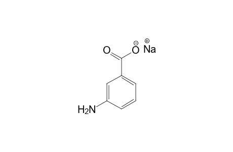 m-aminobenzoic acid, sodium salt