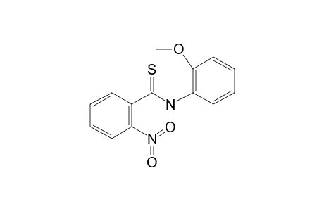 N-(2-Methoxyphenyl)-2-nitrobenzenecarbothioamide