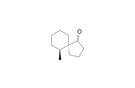 Spiro[4.5]decan-1-one, 6-methyl-, trans-