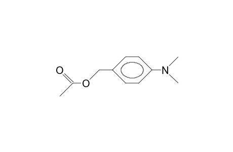 4-(DIMETHYLAMINO)-BENZYLACETATE;4-(DIMETHYLAMINO)-BENZENEMETHANOLACETATE