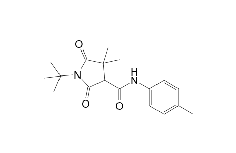 1-TERT.-BUTYL-4,4-DIMETHYL-2,5-DIOXOPYRROLIDINE-3-CARBOXYLIC-ACID-PARA-TOLYLAMIDE