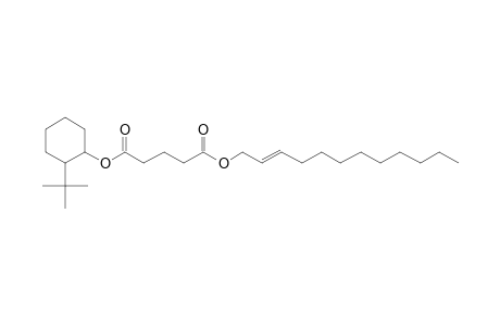 Glutaric acid, dodec-2-en-1-yl 2-tert-butylcyclohexyl ester