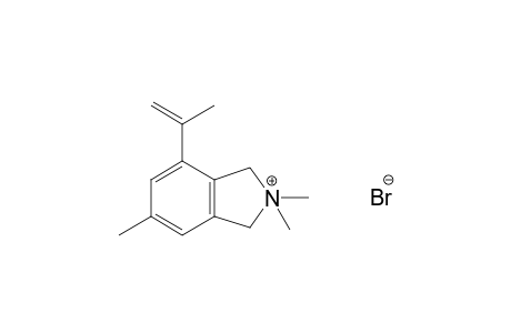 4-isopropentyl-2,2,6-trimethylisoindolinium bromide