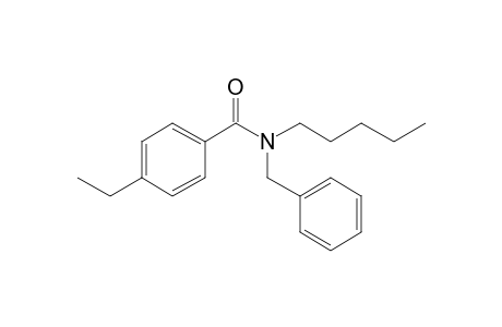 Benzamide, 4-ethyl-N-benzyl-N-pentyl-