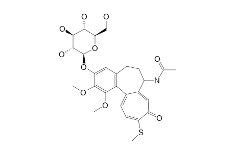 THIOCOLCHICOSIDE;TCC;N-[1,2-DIMETHOXY-10-METHYLSULPHANYL-9-OXO-3-(3,4,5-TRIHYDROXY-6-HYDROXYMETHYL-TETRAHYDROPYRAN-2-YLOXY)-5,6,7,9-TETRAHYDRO