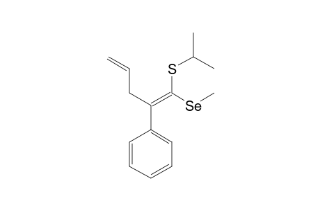 1-(METHYLETHYLTHIO)-1-(METHYLSELENO)-2-PHENYL-1,4-PENTADIENE