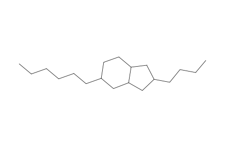 1H-Indene, 2-butyl-5-hexyloctahydro-