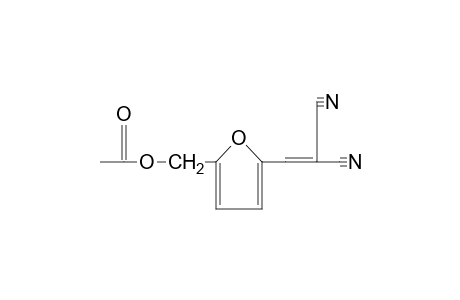 [5-(hydroxymethyl)furfurylidene]malononitrile, acetate (ester)