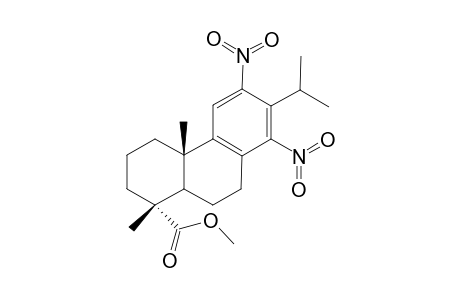 Methyl 12,14-dinitro-dehydroabietate