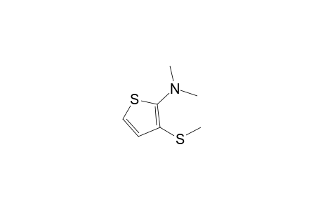 Dimethyl-[3-(methylthio)-2-thienyl]amine