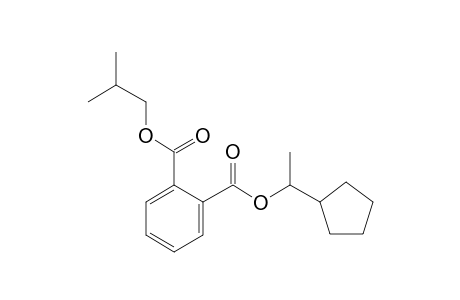 Phthalic acid, 1-cyclopentylethyl isobutyl ester