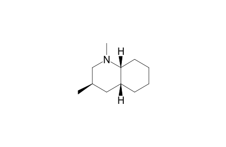 N,3b-Dimethyl-cis-decahydro-quinoline