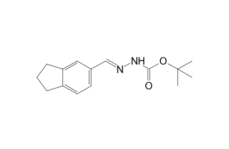 3-[(5-indanyl)methylene]carbazic acid, tert-butyl ester