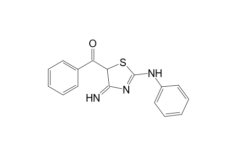 2-Phenylamino-4-imino-5-benzoylthiazole