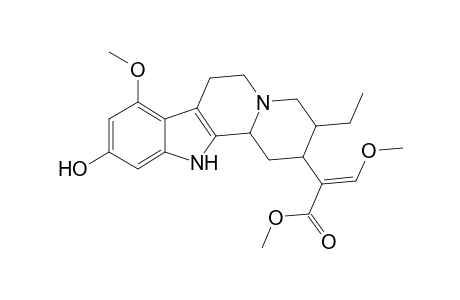 Mitracilliatine-M (HO-aryl) MS2