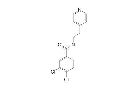 3,4-dichloro-N-[2-(4-pyridyl)ethyl]benzamide