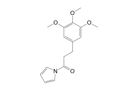 3-(3,4,5-TRIMETHOXYPHENYL)-PROPANOYLPYRROLE