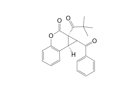 4,5-Benzo-exo-7-benzoyl-1-pivaloyl-3-oxa-cis-bicyclo[4.1.0]hept-4-en-2-one