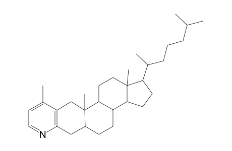 Cholest-2-eno[3,2-b]pyridine, 4'-methyl-
