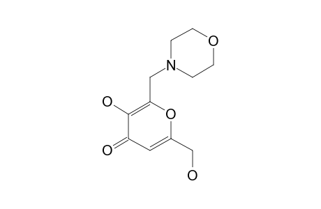 3-hydroxy-6-(hydroxymethyl)-2-(morpholinomethyl)-4H-pyran-4-one