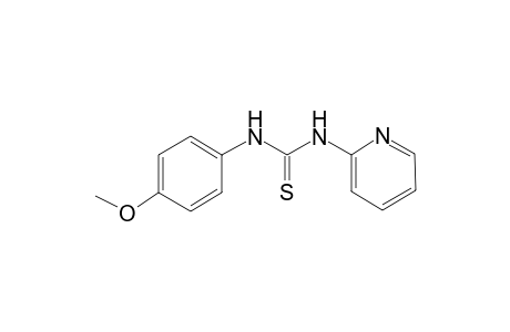 1-(p-methoxyphenyl)-3-(2-pyridyl)-2-thiourea