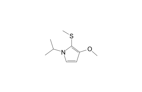 1-iso-Propyl-3-methoxy-2-methylsulfanylpyrrole