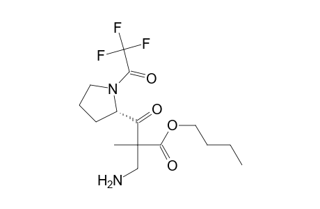 N-TFA-L-prolyl-beta-aminoisobutyric acid butyl ester