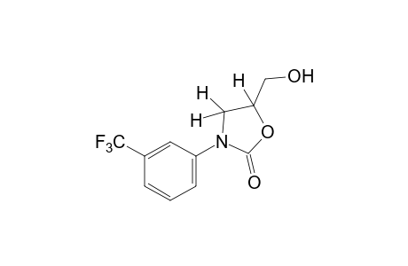 5-(HYDROXYMETHYL)-3-(alpha,alpha,alpha-TRIFLUORO-m-TOLYL)-2-OXAZOLIDINONE