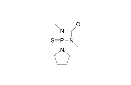 1,3-DIMETHYL-2-PYRROLIDINO-2-THIA-1,3-DIAZA-2-LAMBDA-(4)-PHOSPHETIDINE-4-ONE