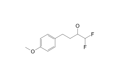 1,1-Difluoro-4-(4-methoxyphenyl)butan-2-ol