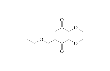 5-(Ethoxymethyl)-2,3-dimethoxy-1,4-benzoquinone