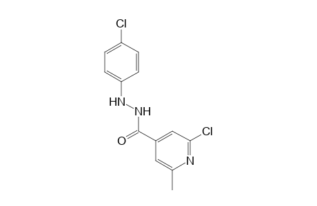 2-chloro-6-methylisonicotinic acid, 2-(p-chlorophenyl)hydrazide