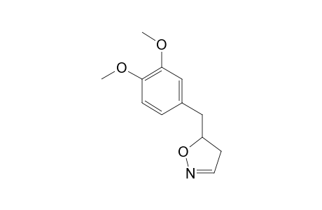 5-(3,4-Dimethoxybenzyl)-4,5-dihydroisoxazole