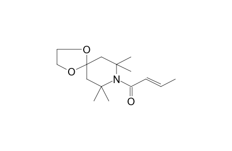 8-[(2E)-2-Butenoyl]-7,7,9,9-tetramethyl-1,4-dioxa-8-azaspiro[4.5]decane