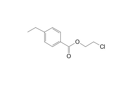 4-Ethylbenzoic acid, 2-chloroethyl ester