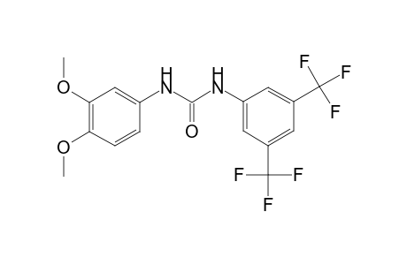 N-(3,4-dimethoxyphenyl)-N'-(3,5-di-trifluoromethylphenyl)urea