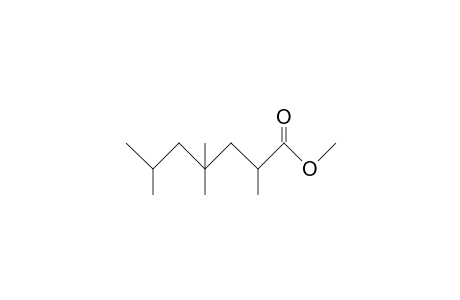 2,4,4,6-tetramethylenanthic acid methyl ester