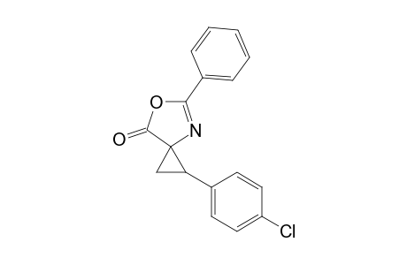 1-(p-chlorophenyl)-5-phenyl-6-oxo-4-azaspiro[2.4]hept-4-en-7-one