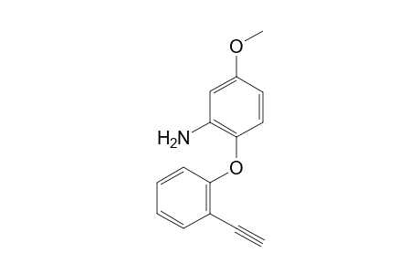 5-methoxy-2-(2-ethynylphenoxy)aniline