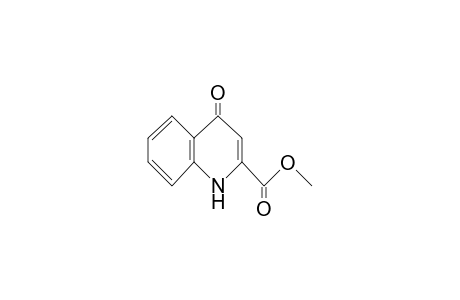 2-Quinolinecarboxylic acid, 1,4-dihydro-4-oxo-, methyl ester; 2-quinolinecarboxylic acid, 4-hydroxy-, methyl ester; kynurenic acid, methyl ester; quinaldic acid, 1,4-dihydro-4-oxo-, methyl ester; quinaldic acid, 4-hydroxy-, methyl ester