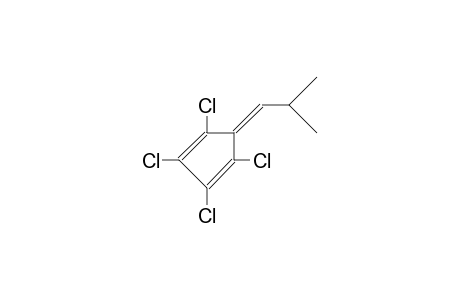 5-ISOBUTYLIDENE-1,2,3,4-TETRACHLORO-1,3-CYCLOPENTADIENE