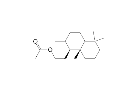 2-(1,2,3,4,4a.beta.,5,6,7,8,8a-Decahydro-5,5,8a.beta.-trimethyl-2-methylidene-1.beta.-naphthyl)ethyl Acetate