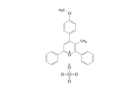2,6-diphenyl-4-(p-methoxyphenyl)-3-methylpyrylium perchlorate