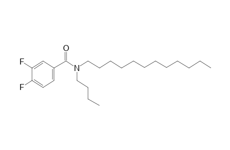 Benzamide, 3,4-difluoro-N-butyl-N-dodecyl-