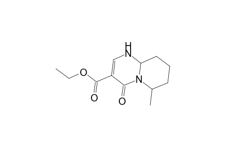 4H-Pyrido[1,2-a]pyrimidine-3-carboxylic acid, 1,6,7,8,9,9a-hexahydro-6-methyl-4-oxo-, ethyl ester