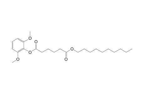 Adipic acid, decyl 2,6-dimethoxyphenyl ester