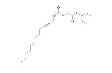 Succinic acid, 3-pentyl tridec-2-ynyl ester