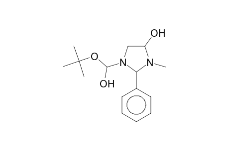 3-METHYL-4-OXO-2-PHENYLIMIDAZOLIDINE-1-CARBOXYLIC ACID, tert-BUTYL ESTER