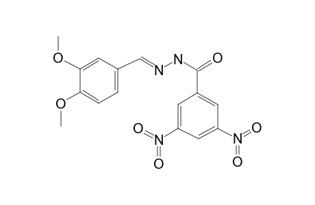 N'-(3,4-Dimethoxybenzylidene)-3,5-dinitrobenzohydrazide