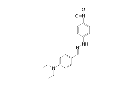 p-(diethylamino)benzaldehyde, (p-nitrophenyl)hydrazone